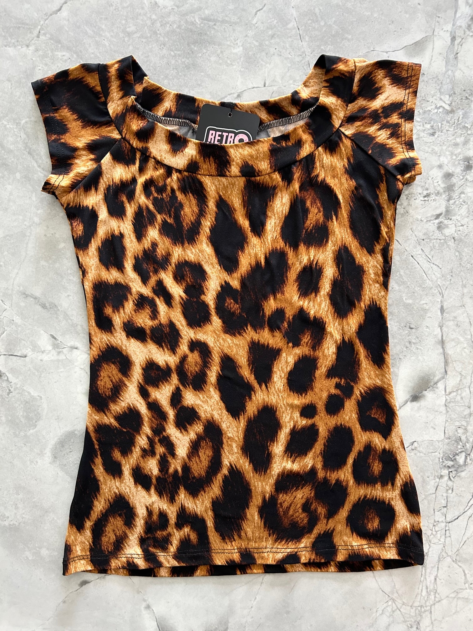 Dolce & Gabbana Leopard Print Underwear T-shirt Vintage -  Canada