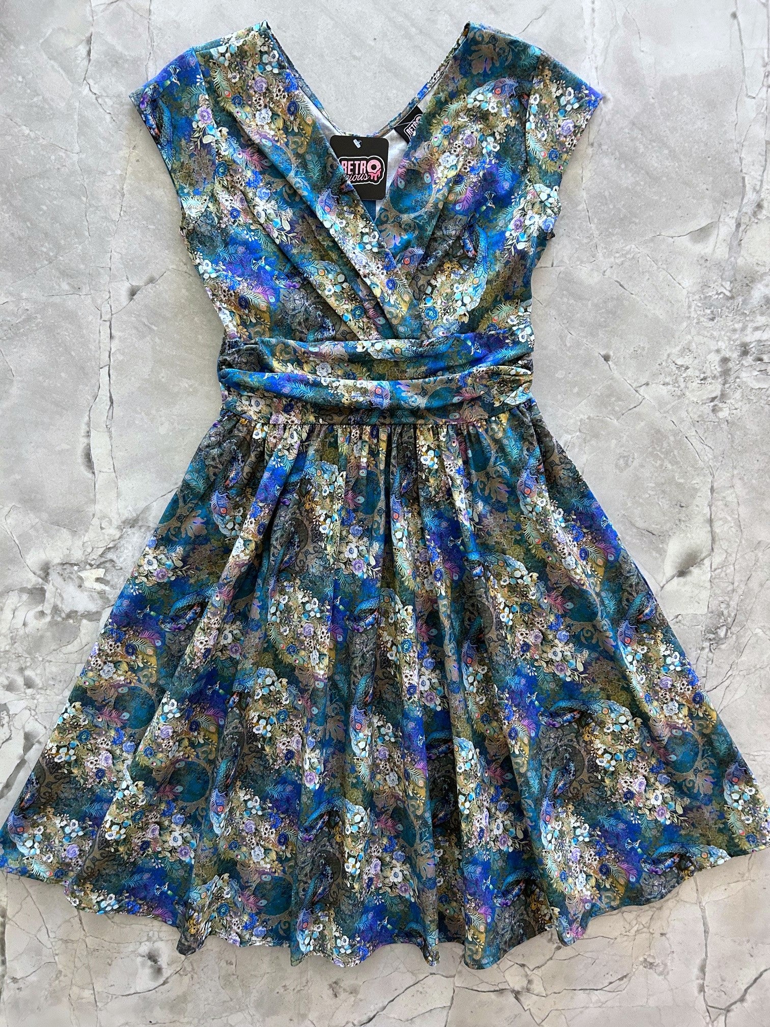 5247 Peacock Greta Dress