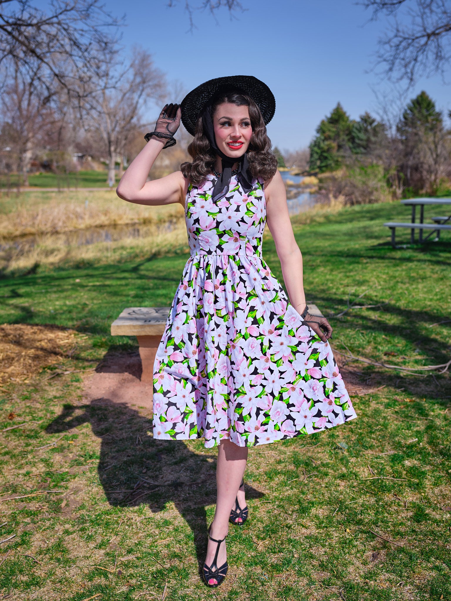 Vintage Style Alice in Wonderland Dress