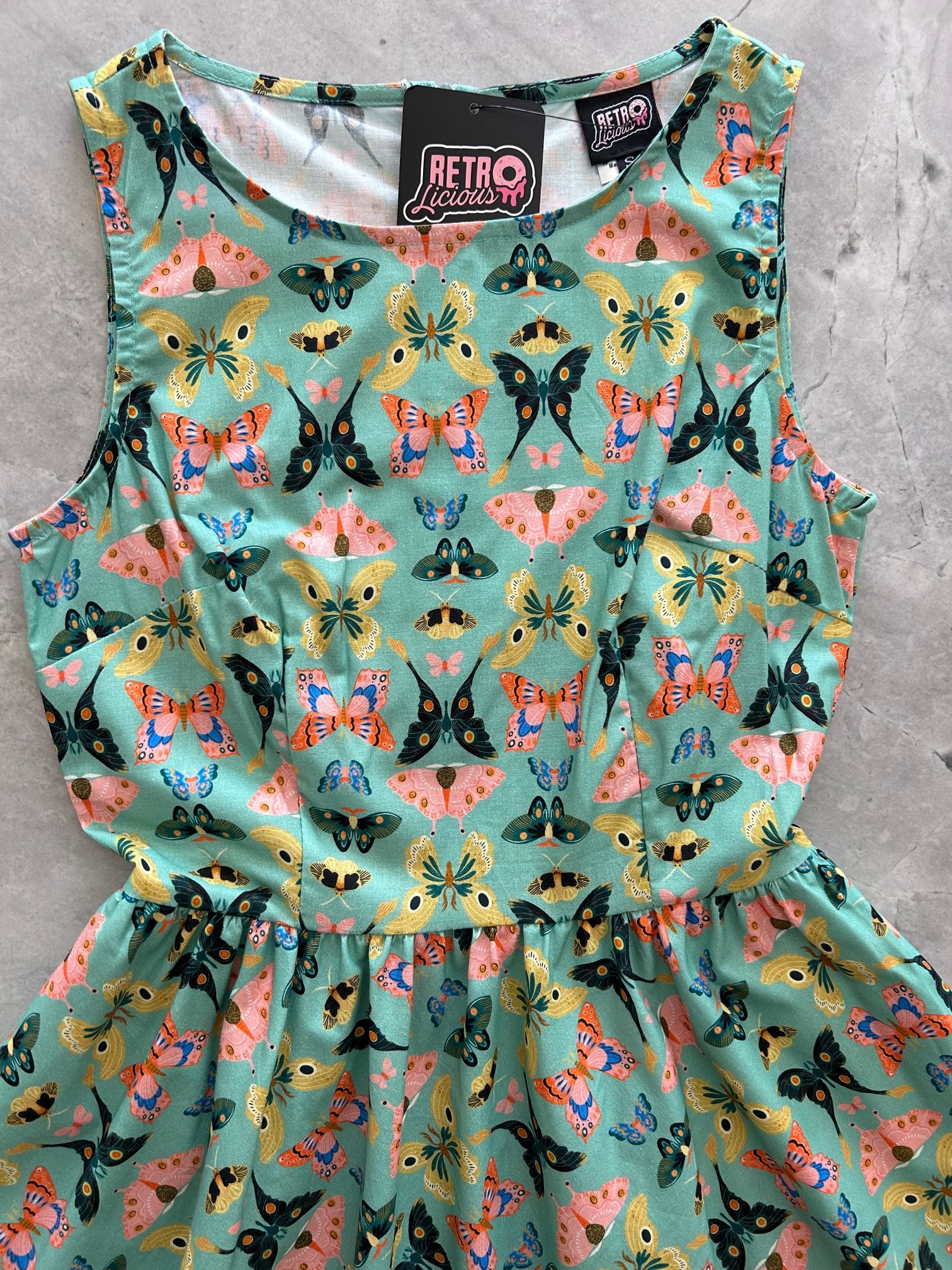 Retro hot sale butterfly dress