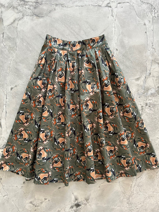 flatlay of badger doris skirt