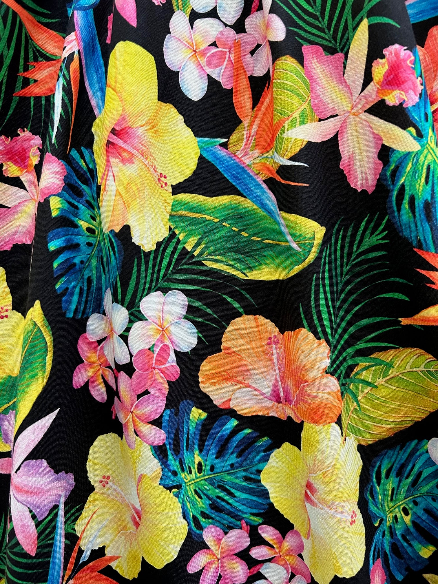 Tropical retro dress sale